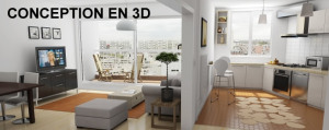 conception 3D decoration interieur