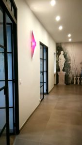 couloir contemporain avec panoramique en visuel