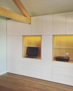 meuble sur mesure de rangement de type professionnel